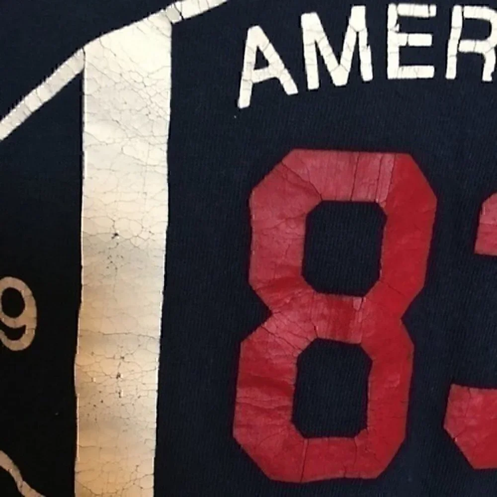 Old Navy boys size 10/12 large navy USA football T-shirt. NWOT